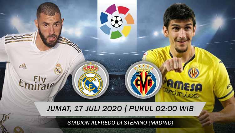Berikut prediksi pertandingan sepak bola lanjutan kompetisi LaLiga Spanyol 2019/20 pada pekan ke-37 antara Real Madrid vs Villarreal.