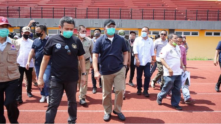 Gubernur Sumsel, Herman Deru, mengatakan bahwa Pemprov Sumsel bersama Pemkot Palembang sangat serius untuk menjadi tuan rumah Piala Dunia U-20.