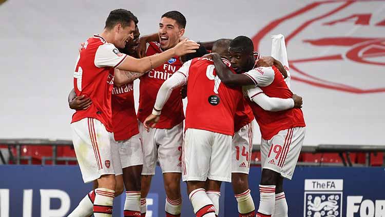 Arsenal nantinya akan menghadapi pemenang antara Manchester United vs Chelsea di partai final Piala FA 2019/20.