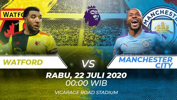 Berikut prediksi pertandingan sepak bola lanjutan kompetisi Liga Inggris pada pekan ke-37 antara Watford vs Manchester City.