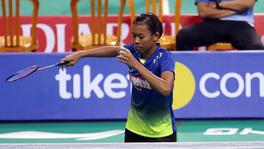 Saifi Rizka Nur Hidayah juara ketiga Mola TV PBSI Home Tournament.
