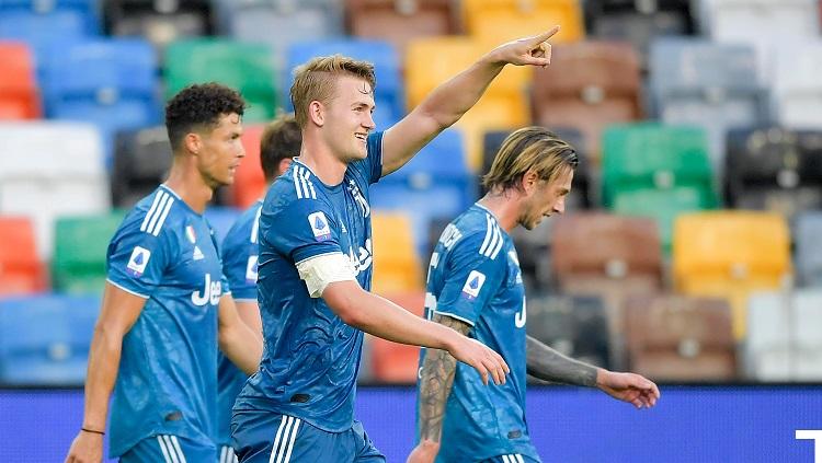 Matthijs de Ligt, bintang Juventus berikan penolakan kepada Barcelona yang berminat padanya jelang bursa transfer musim panas.