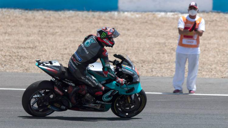 Dominasi Yamaha di MotoGP Andalusia kemarin tak lain dan tak bukan terbantu karena persiapan ban yang disarankan oleh Michelin.
