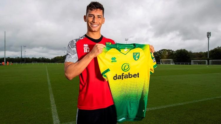 Sebastian Soto, pemain baru Norwich City Copyright: https://www.canaries.co.uk/