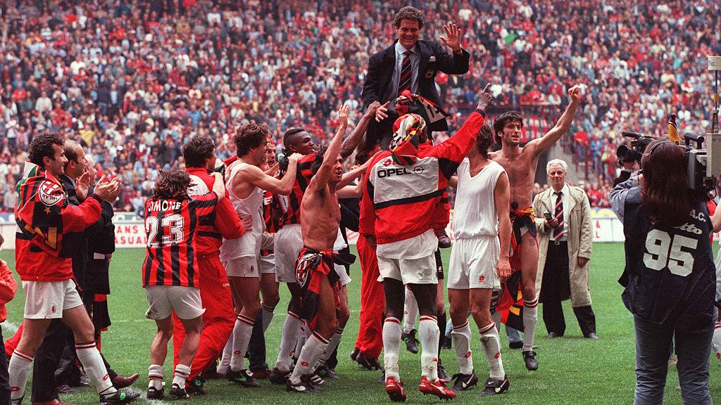 Fabio Capello saat masih menukangi AC Milan