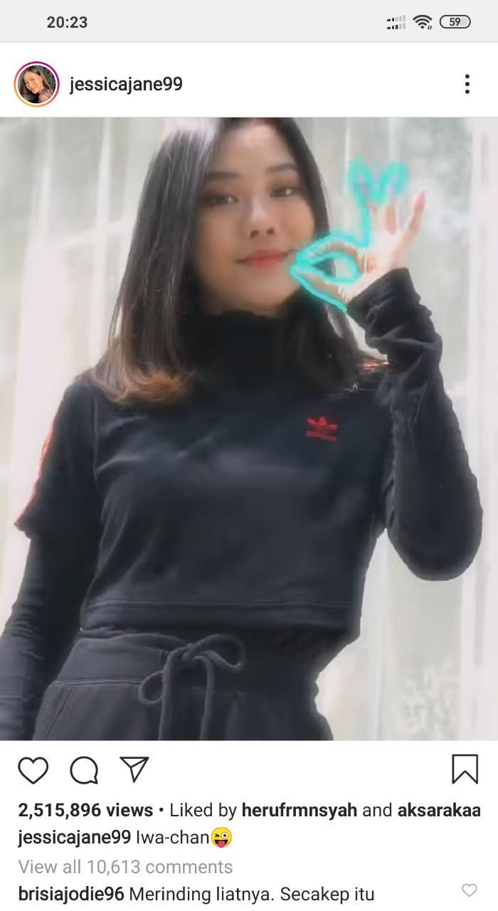 Jessica Jane Tampil Menggoda, Brisia Jodie Langsung Minder Copyright: instagram.com/jessicajane99