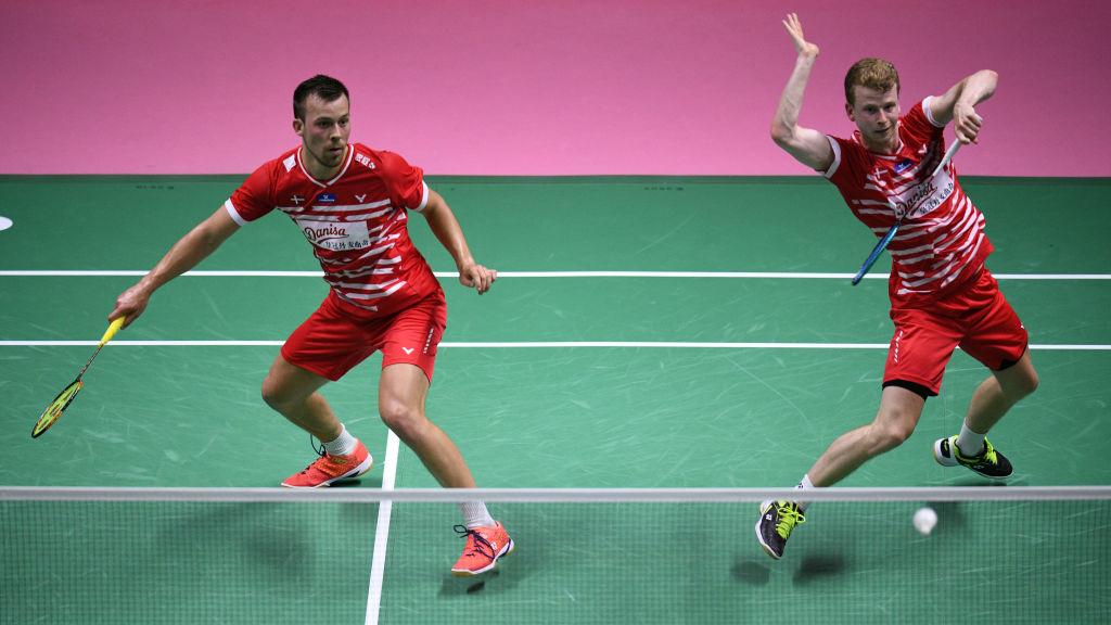 Kim Astrup dan Anders Skaarup Rasmussen diprediksi akan berjaya di Denmark Open 2020.