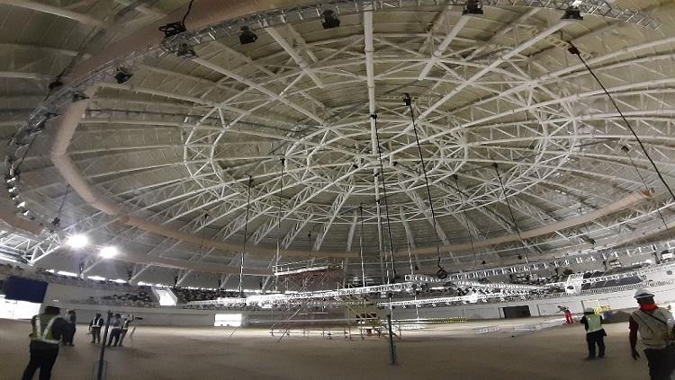 Venue Istana Olahraga (Istora) Papua Bangkit yang jadi venue PON XX Papua 2021 bakal memecahkan 3 rekor MURI sekaligus.