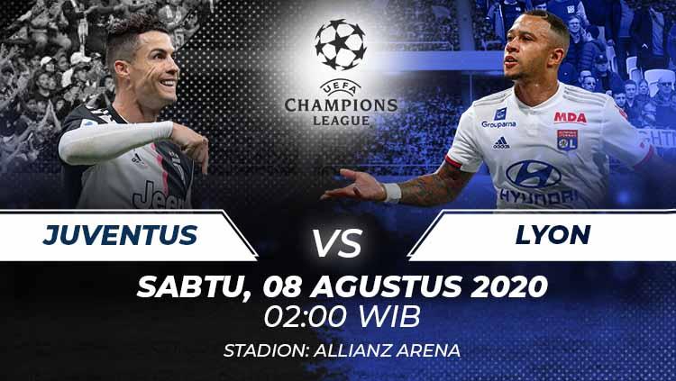 Berikut ini kami rangkum sederet data dan fakta menarik pada pertandingan leg kedua babak 16 besar Liga Champions Eropa antara Juventus vs Lyon.