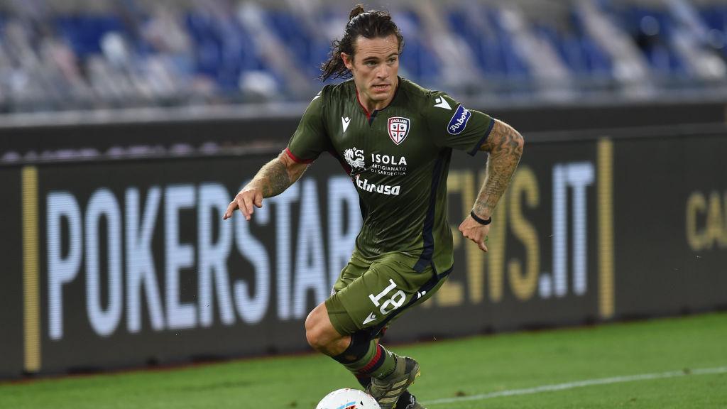 Nahitan Nandez, bintang Cagliari incaran Inter Milan.