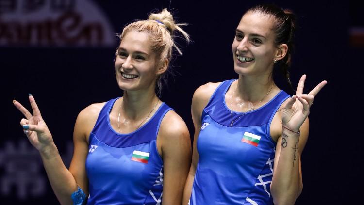 Wakil Asia kembali jadi mimpi buruk di kompetisi Swiss Open 2021, begini reaksi mengejutkan dari wakil Bulgaria Gabriela Stoeva/Stefani Stoeva. - INDOSPORT
