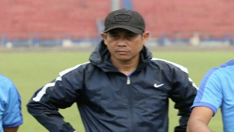 Joko Susilo berharap faktor non teknis tak ikut bermain dalam laga hidup mati Liga 2 2021 antara PSG alias AHHA PS Pati kontra Hizbul Wathan. - INDOSPORT