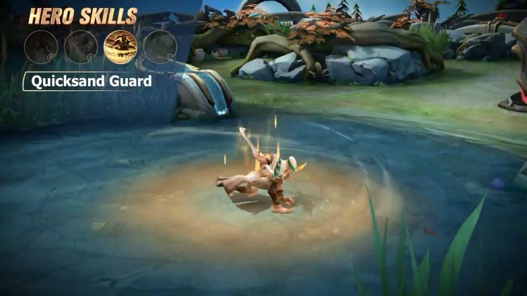 Skill 2 Khaleed, Quicksand Guard Copyright: Moontoon