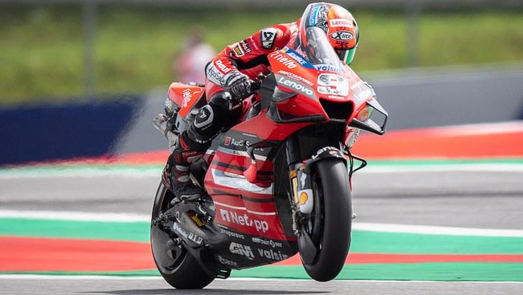 Danilo Petrucci di sesi kualifikasi MotoGP Austria 2020.
