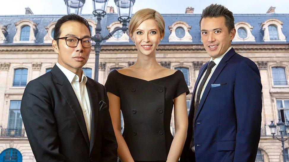 Evangeline Shen (tengah) calon pemilik baru Newcastle United