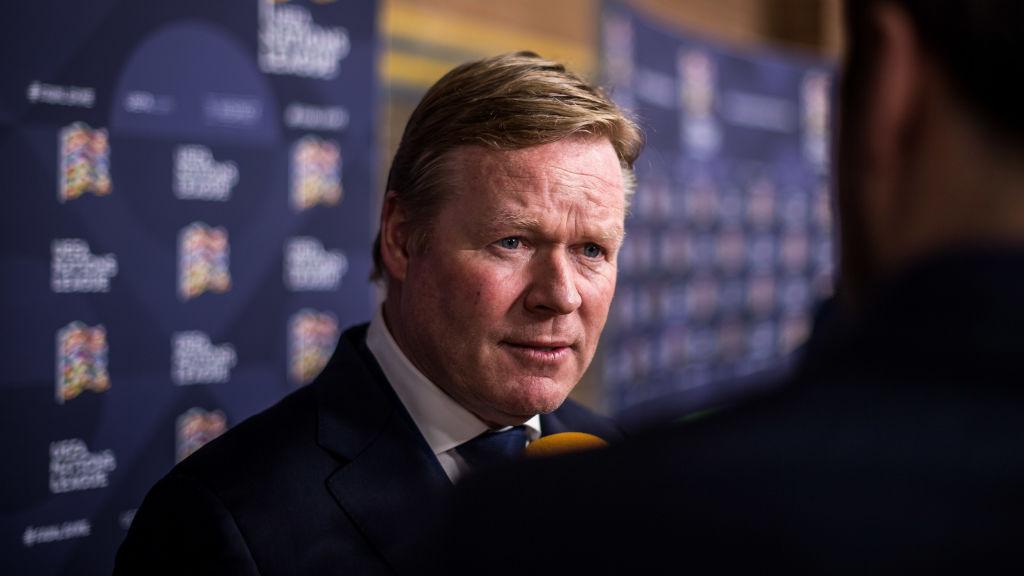 Ronald Koeman, pelatih Barcelona.