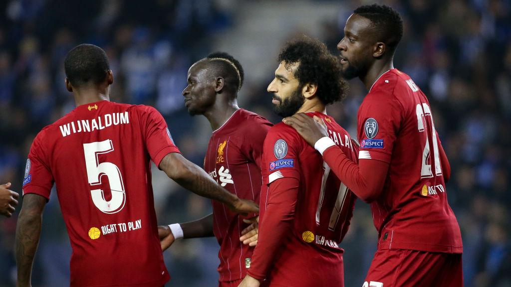 Mohamed Salah saat masih bersama Sadio Mane di Liverpool. Foto: Jean Catuffe/Getty Images. - INDOSPORT