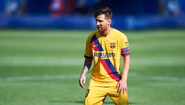 Pemain Barcelona, Lionel Messi, punya hasrat merumput di Major League Soccer (MLS). - INDOSPORT