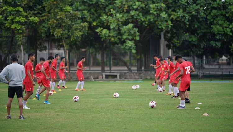 Barito Putera menjalani test fisik di Lapangan Terpadu Universitas Negeri Yogyakarta (UNY), Rabu (02/09/20). - INDOSPORT