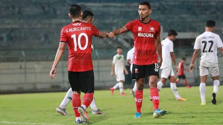 Uji coba Madura United vs PON Jatim2