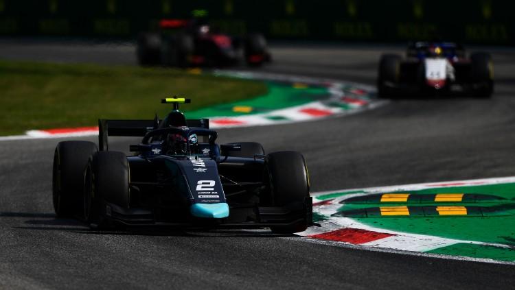 Dan Ticktum, pembalap DAMS di Formula 2 GP Italia 2020.