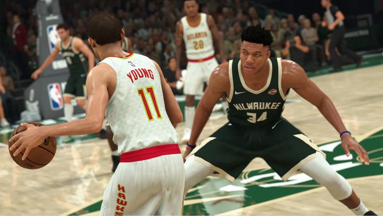 Fitur grafis dari pemain Milwaukee Bucks, Giannis Antetokounmpo, dalam games NBA 2K21 terlihat seperti aslinya. Copyright: nba.2k.com