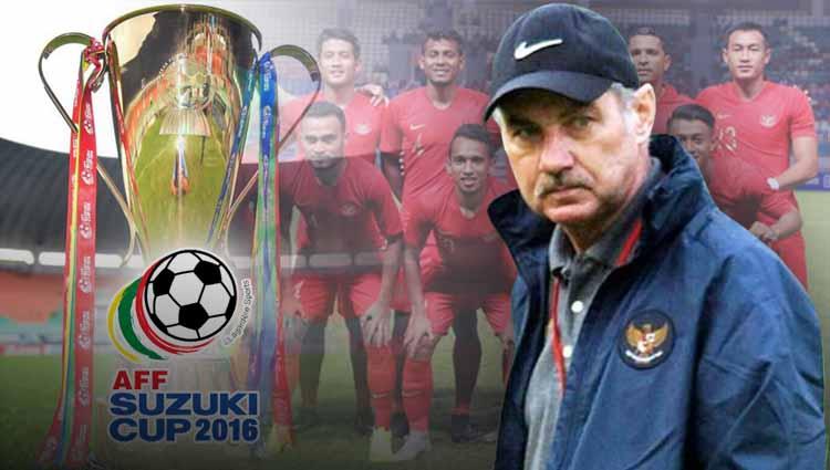 Alfred Riedl sukses membawa Timnas Indonesia tahun 2016. - INDOSPORT
