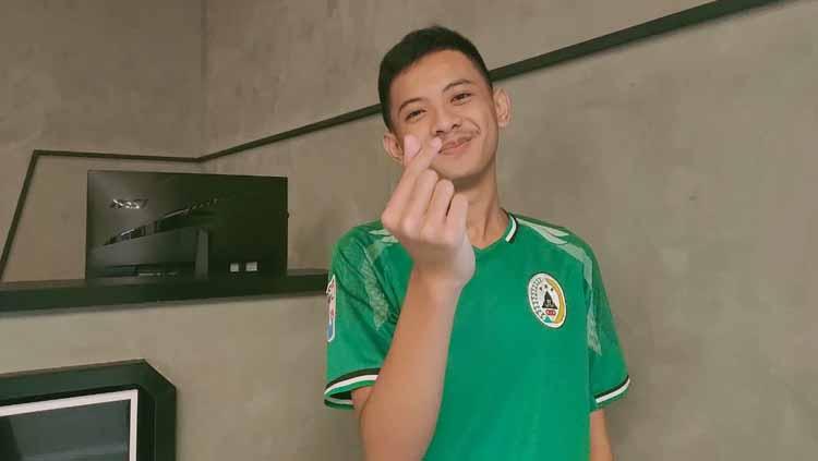 Rizky Faidan, pemain PSS Sleman di Indonesian Football e-League (IFeL) 2020