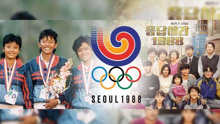 Dalam drama Korea (drakor) Reply 1988 ditampilkan sepenggal momen Olimpiade Seoul yang sangat bersejarah bagi dunia olahraga Indonesia. - INDOSPORT