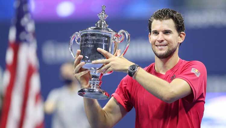 Dominic Thiem juara AS Terbuka 2020. Copyright: Matthew Stockman/Getty Images