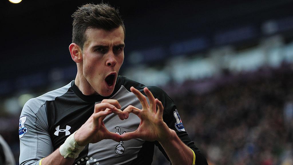 Selebrasi Gareth Bale saat masih membela Tottenham Hotspur - INDOSPORT