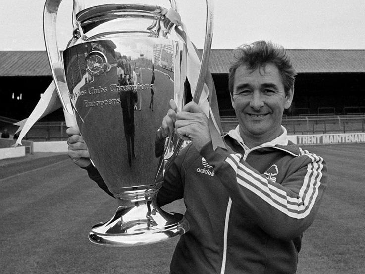 Pelatih legendaris Nottingham Forest, Brian Clough. Copyright: UEFA