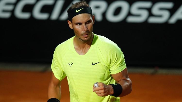 Rafael Nadal di Italia Terbuka 2020.