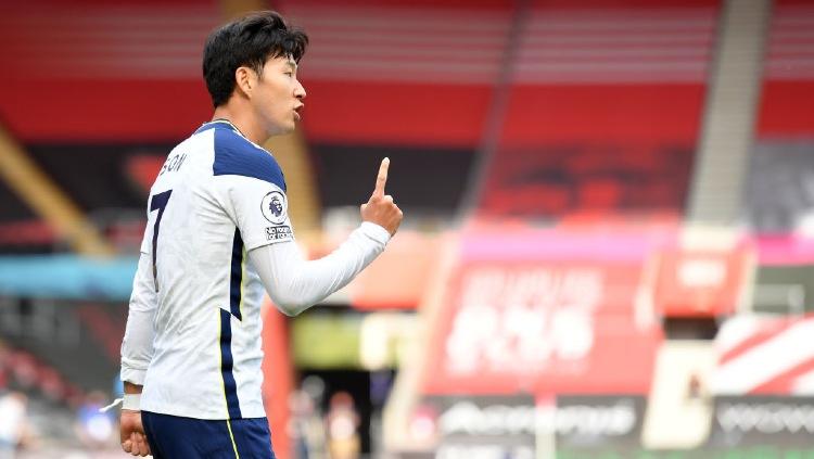 Son Heung-min jadi bintang besar di laga Liga Europa antara Shkendija vs Tottenham Hotspur.