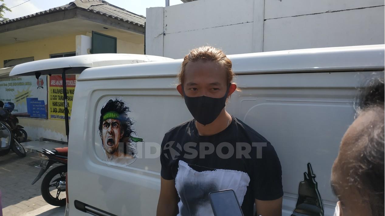 Rivky Mokodompit berharap segera pulih dengan cepat dan dapat membela Persebaya Surabaya.