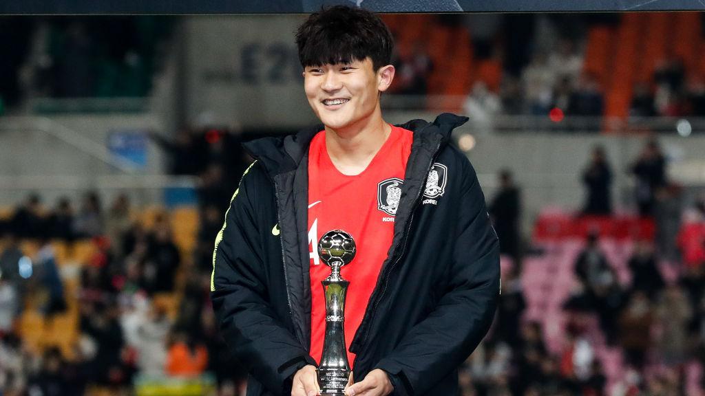Kim Min-jae, pemain Korea Selatan yang diminta oleh Son Heung-min untuk didatangkan ke Tottenham.