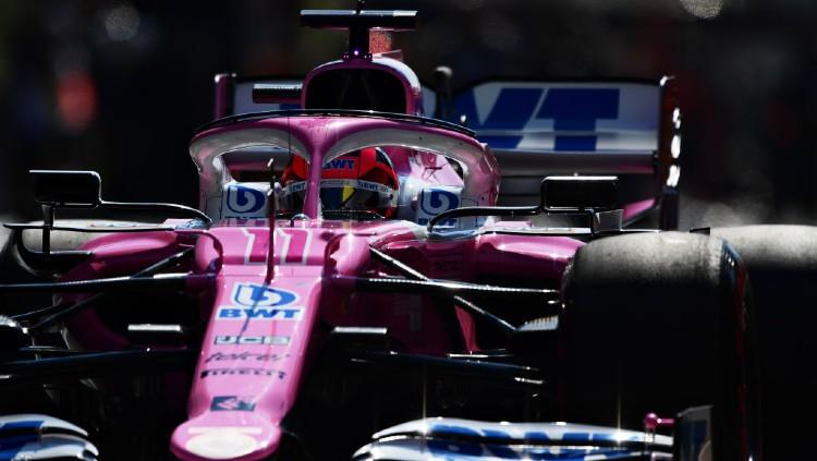 Sergio Perez raih juara F1 GP Azerbaijan mengalahkan Max Verstappen dan Lewis Hamilton. - INDOSPORT