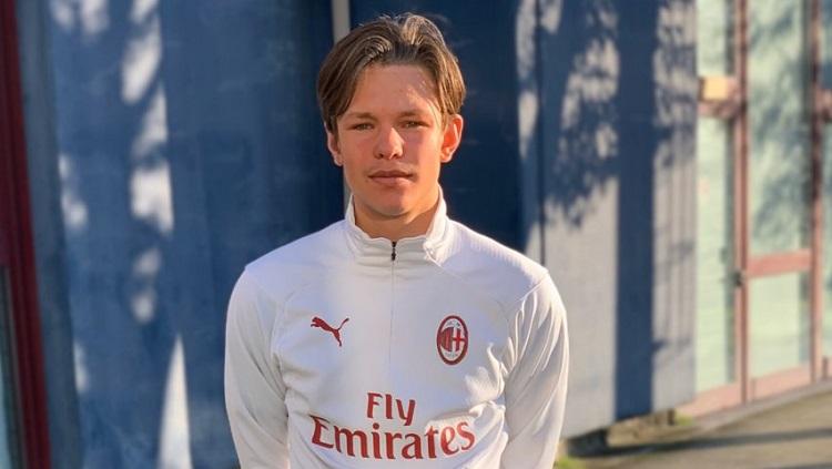 Rekrutan belia AC Milan, Wilgot Marshage.