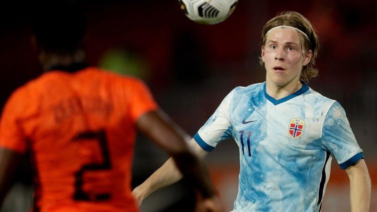 Wonderkid Norwegia, Jens Petter Hauge. - INDOSPORT
