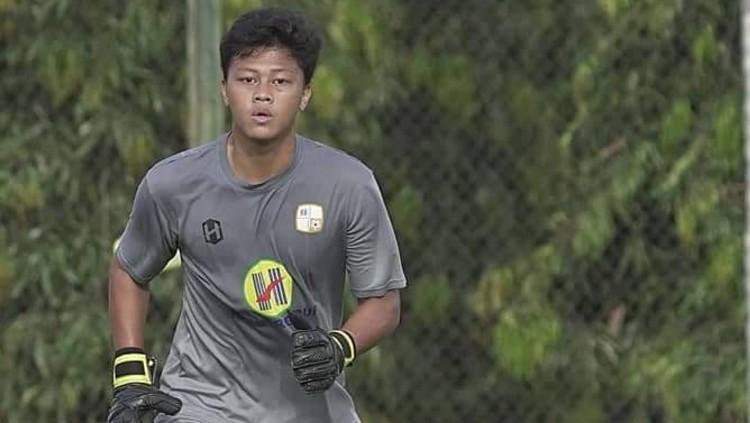 Kiper muda Barito Putera, Zainus Subhan. - INDOSPORT