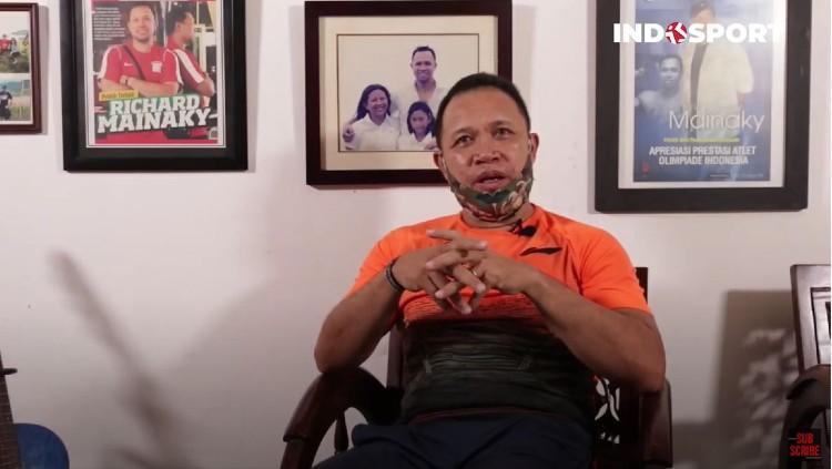 Pelatih bulutangkis Indonesia, Richard Mainaky.