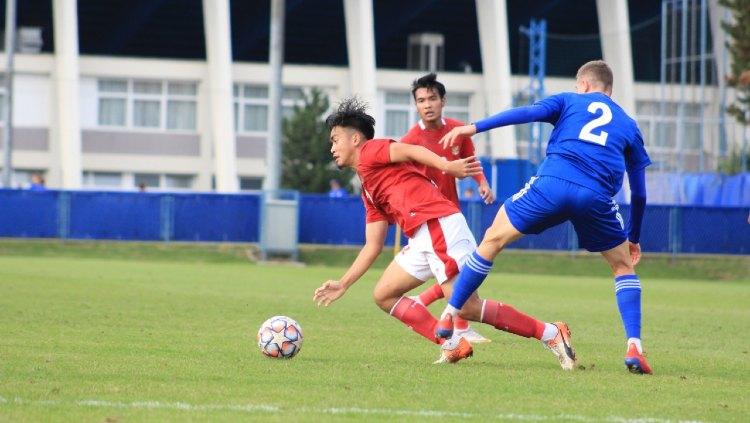 Pertandingan uji coba antara Timnas Indonesia U-19 vs Dinamo Zagreb U-19, Senin (28/09/20).