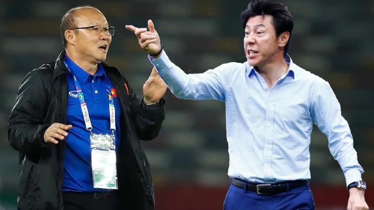 Shin Tae-yong dan Timnas Indonesia sukses bikin Timnas Vietnam serta Park Hang-seo gigit jari di SEA Games 2021 mendatang.