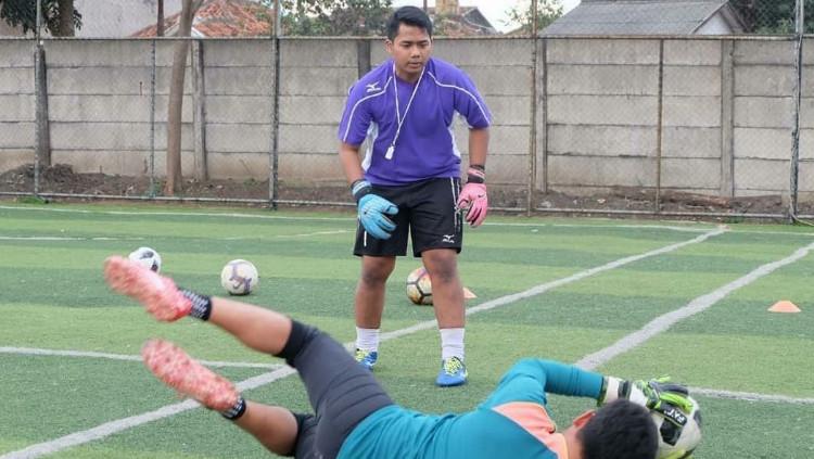 Mantan kiper Persib, Rizky Bagja, di era Daniel Roekito hingga Djanur.