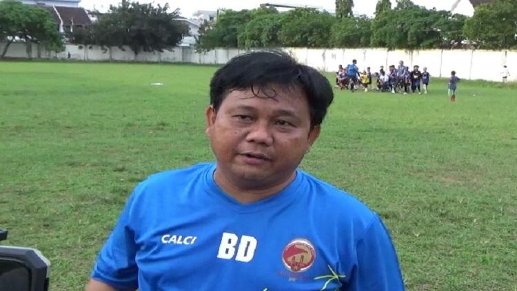 Eks pelatih Kepala Sriwijaya FC, Budiardjo Thalib.