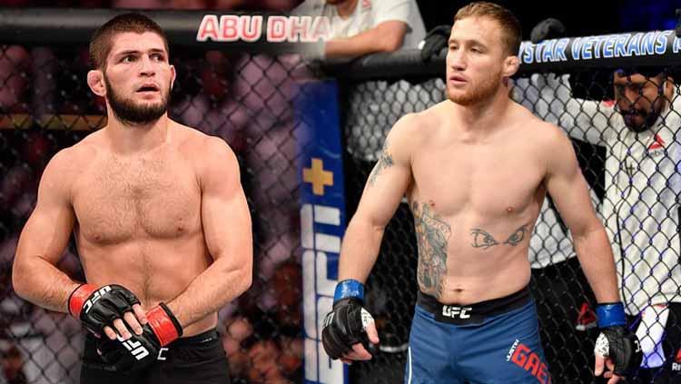 Khabib Nurmagomedov vs Justin Gaethje.