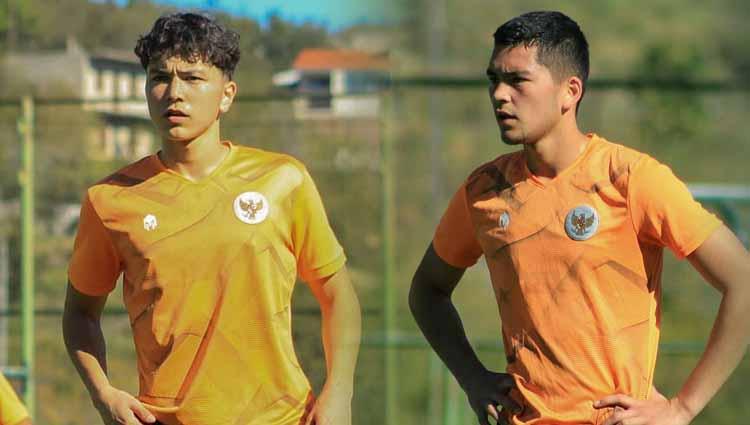 Kelana Noah Mahesa dan Luah Fynn Jeremy, dua pemain keturunan Indonesia-Jerman yang dipanggil Shin Tae-yong ke TC Timnas U-19.