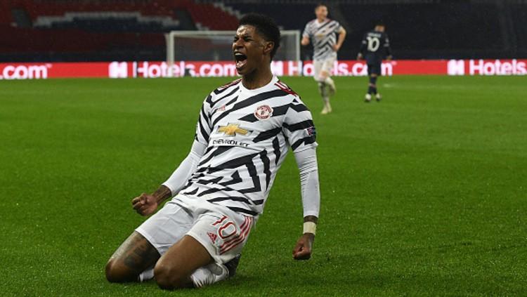 Aaron Wan-Bissaka jadi salah satu pemain yang gemilang saat MU kalahkan PSG.