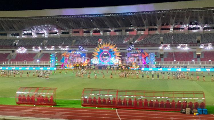 Suasana Seremonial Peresmian PON XX di Stadion Lukas Enembe, Jumat (23/10/20).