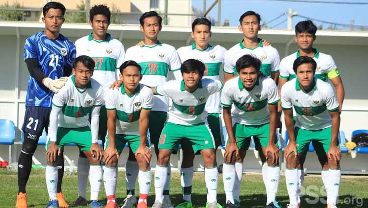 Laga internal game Timnas Indonesia U-19, Jumat (23/10/20). - INDOSPORT